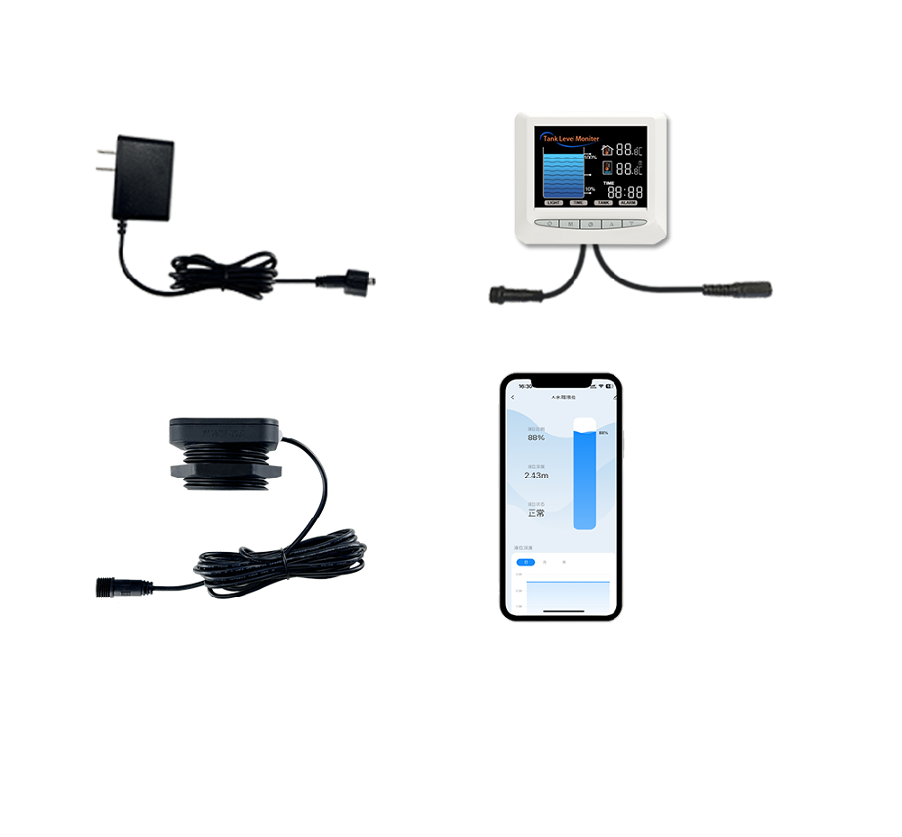 戶外水塔液位監(jiān)測實時查看涂鴉APP水量監(jiān)測2326 LS